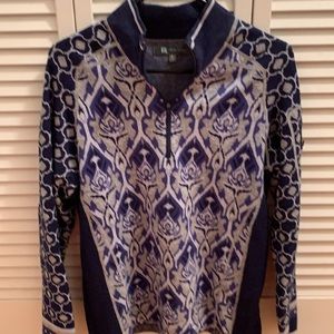 Title Nine Quarter Zip Sweater Sz L